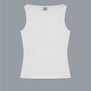 FLORE FLORE Timmi Tank White XS NEW WITH TAGS